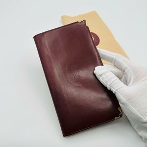 Cartier Long Bi Fold Wallet